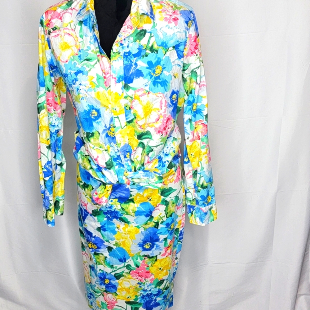 Polo Ralph Lauren Matching Blouse and Skirt Size 14